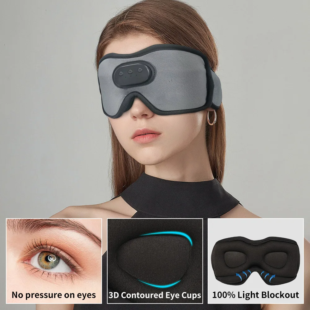 Sleep Mask Headphones Bluetooth - Наушники с маской для сна премиум-класса