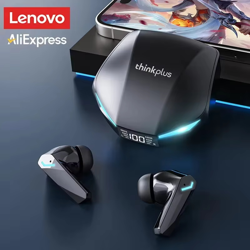 Type C Wired Earphones With Mic - Новые беспроводные наушники Lenovo XT53, Bluetooth