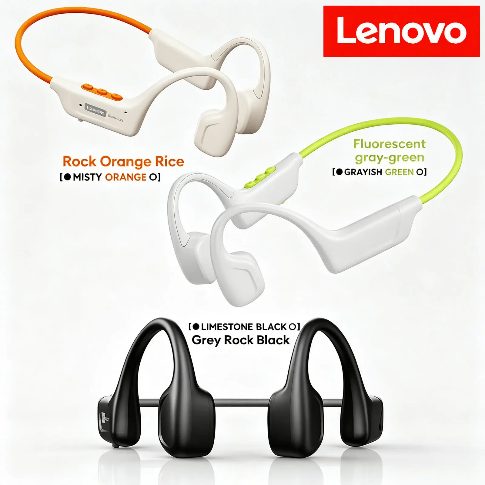 Lenovo S102 – беспроводные нау – обзор и цена Bone Conduction Running Headphones