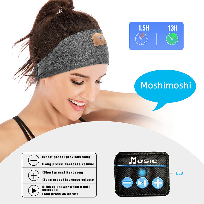Bluetooth 5,0 Спортивная голов – обзор и цена Sleep Mask Headphones Bluetooth
