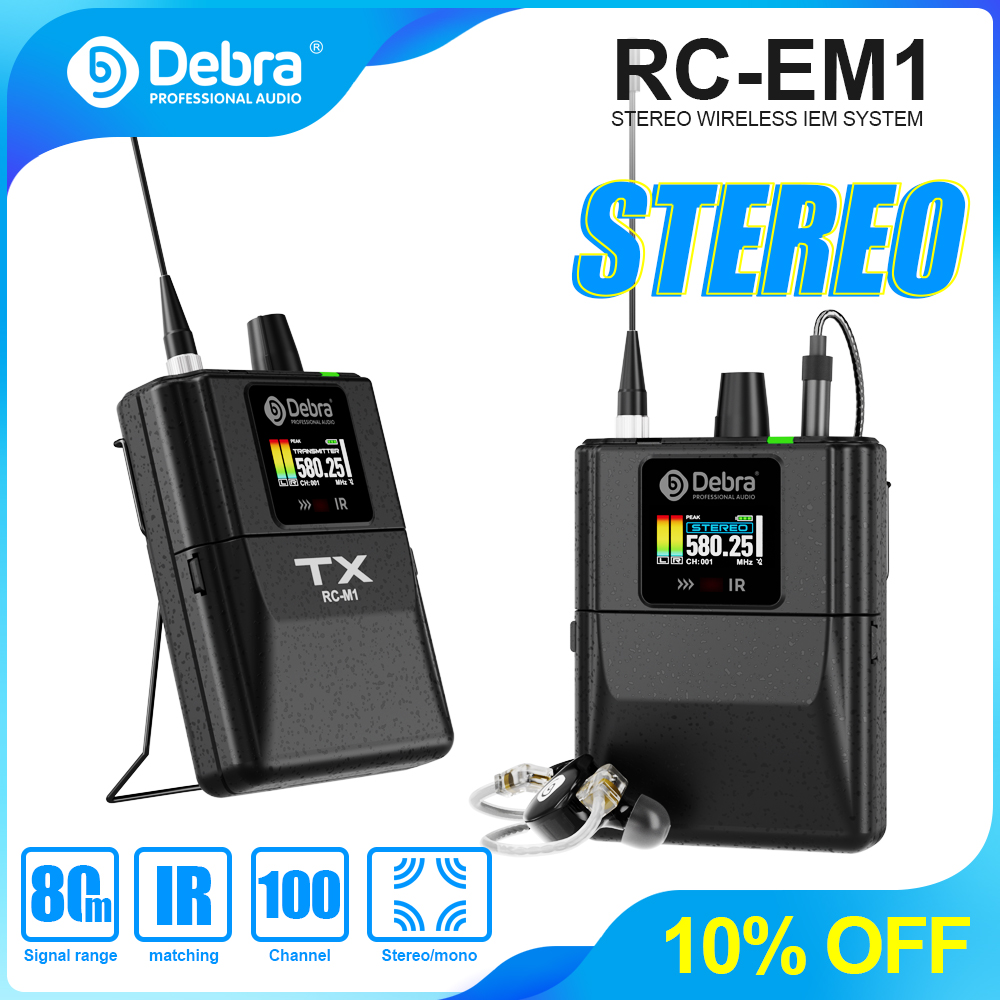 Debra Audio RC-EM1 – портативн – обзор и цена In Ear Monitors For Singers