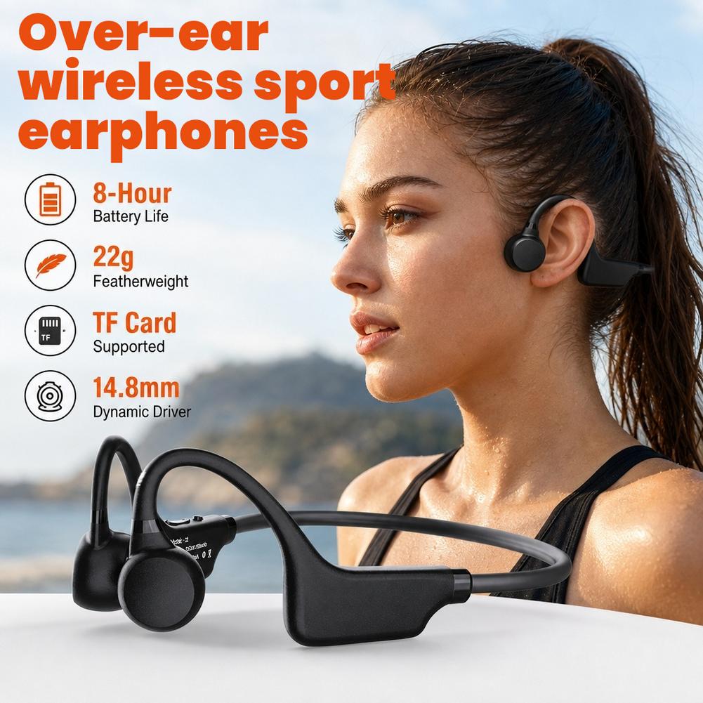 Наушники с костной проводимост – обзор и цена Bone Conduction Running Headphones