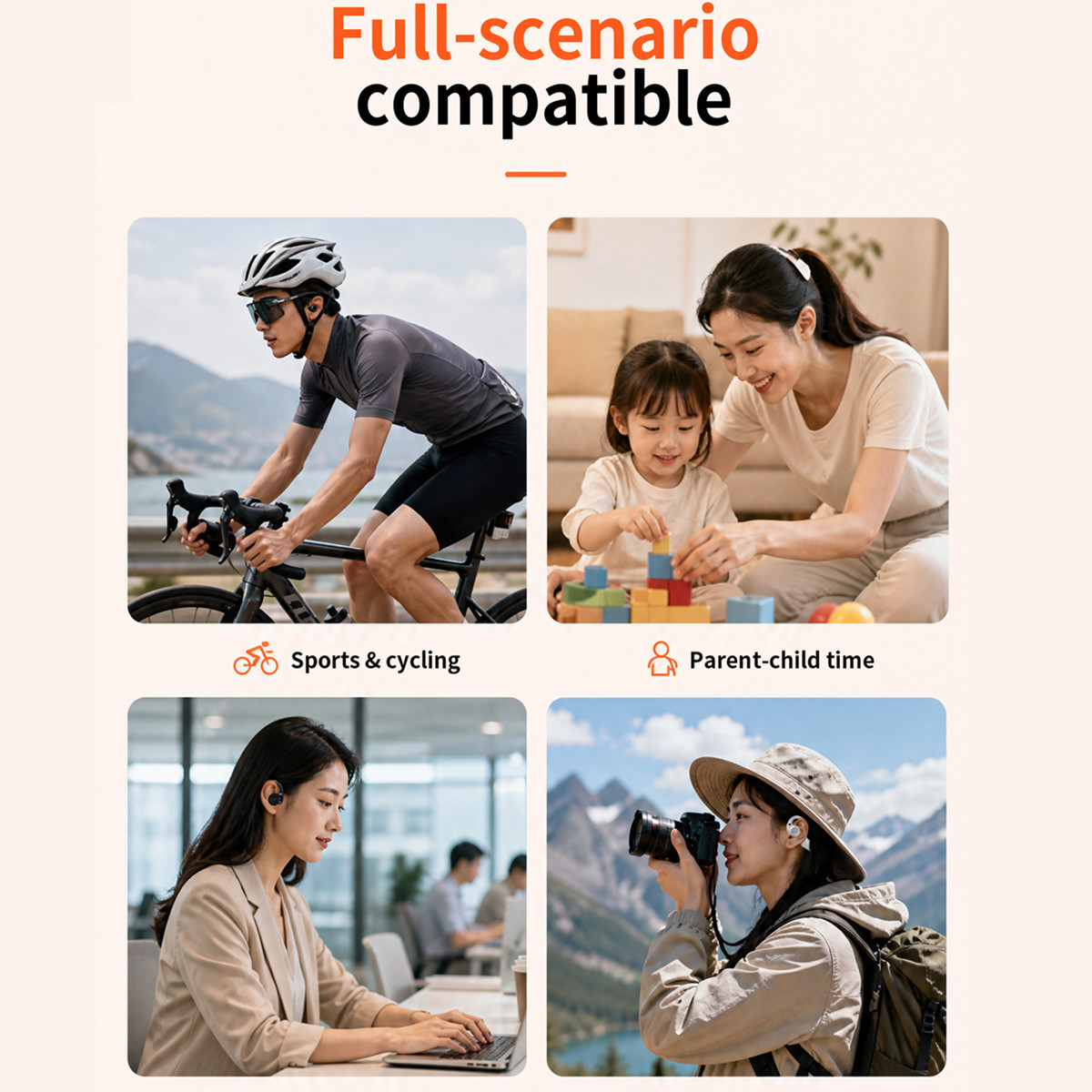 Новые умные наушники с костной – обзор и цена Bone Conduction Running Headphones