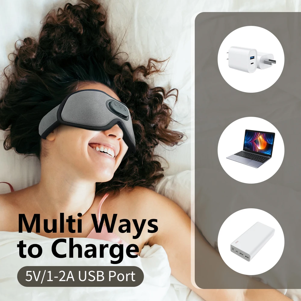 Наушники с маской для сна прем – обзор и цена Sleep Mask Headphones Bluetooth